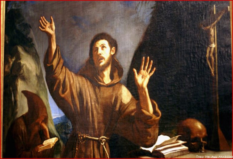 Guercino Franz von Assisi empfängt Stigmata von Il