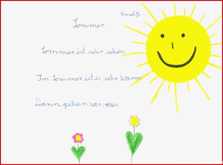 Haiku Gedichte Grundschule