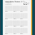 Halbschriftliches Divi Ren In Mathematik 4 Klasse