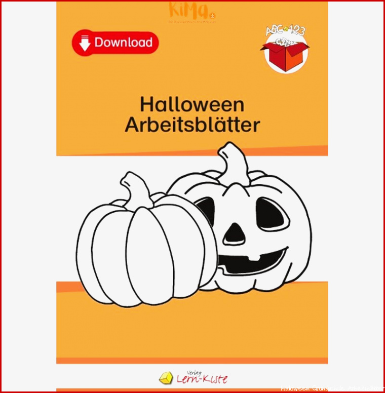 Halloween Arbeitsblätter