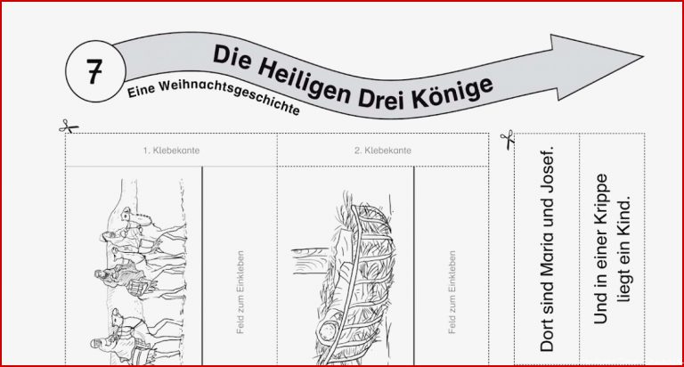 Heilige Drei Könige Arbeitsblatt Gemälde Das wichtige