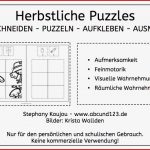 Herbstliche Puzzles