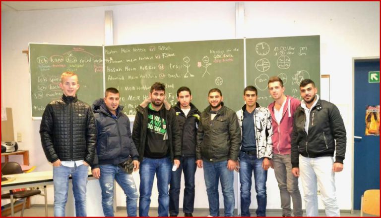 „Heute ist Mittwoch“ Deutschunterricht für Flüchtlinge