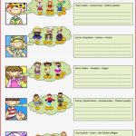 Hobbies Englisch Grundschule Arbeitsblätter Worksheets