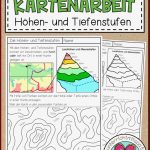 Höhen Und Tiefenstufen Arbeitsblatt Einführung In