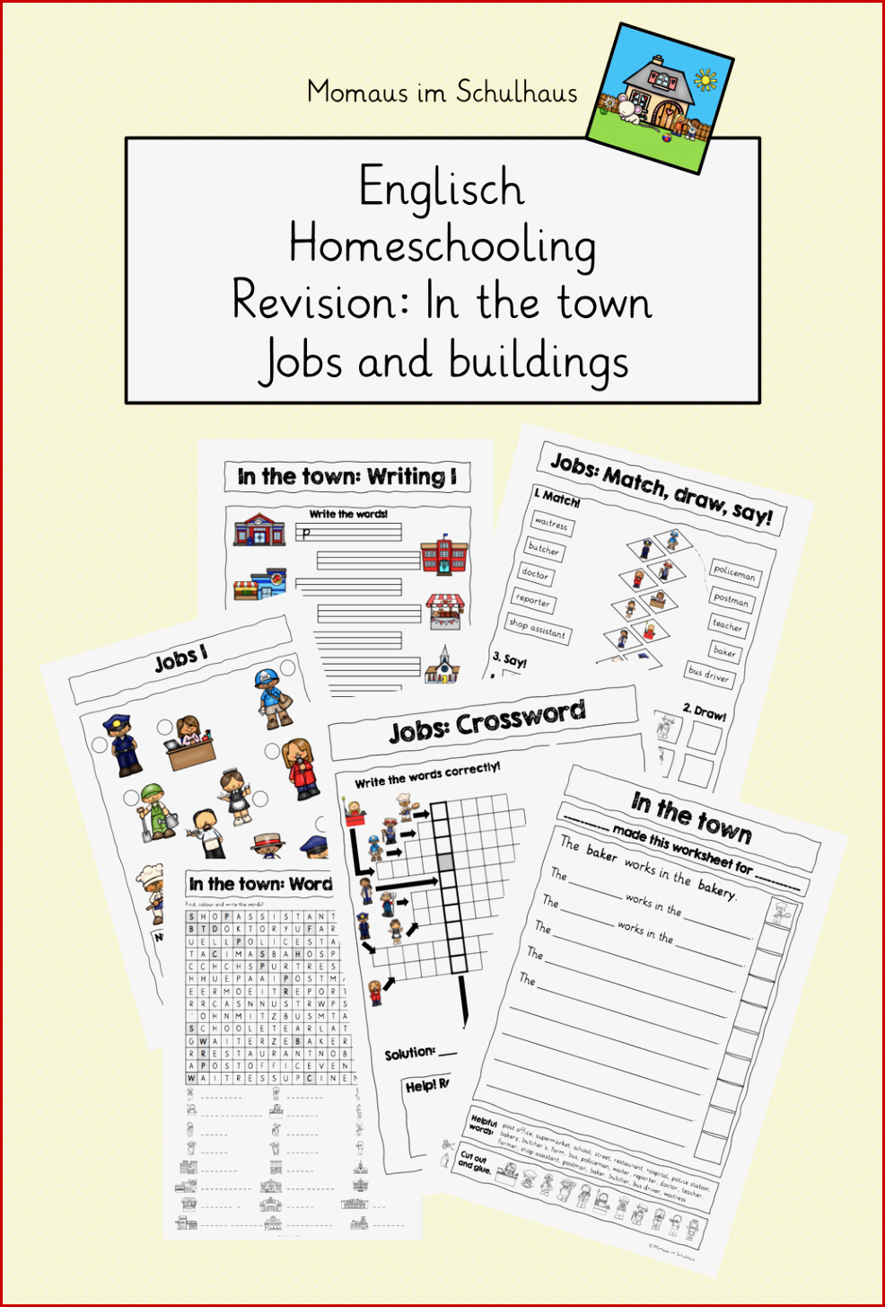 Homeschooling Revision Jobs and Buildings In the town