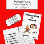 Homeschooling Sport Fit Zu Hause 9