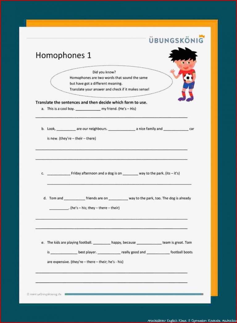 Homophones