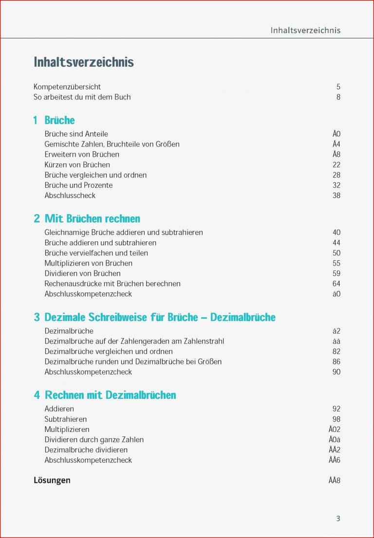 Ich Kann Mathe - BrÃ¼che Und Dezimalzahlen 5./6. Klasse