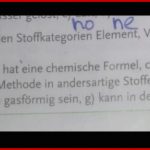 Ich Kann Se Aufgabe Nichtt Schule Chemieunterricht