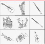 Ideenreise Lesegitter "musikinstrumente"