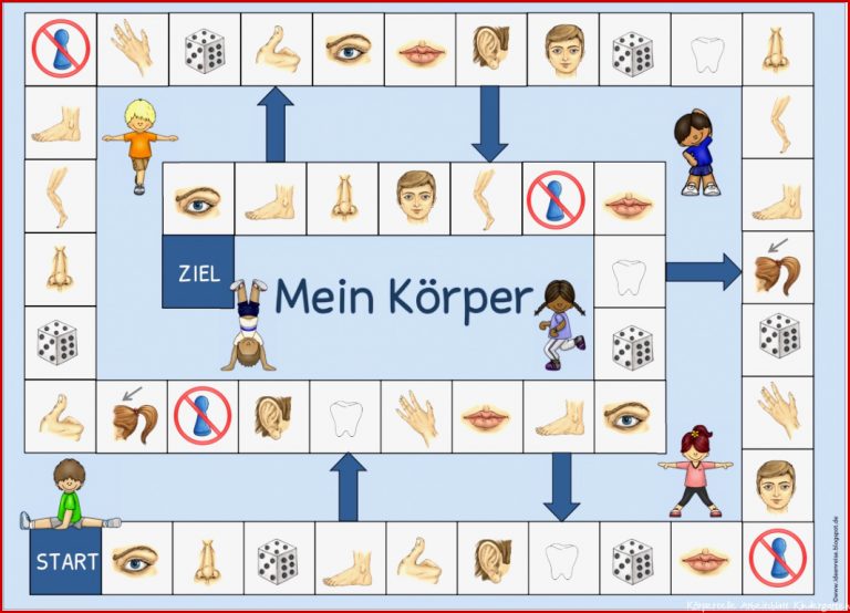 Ideenreise Spielfeld "mein Körper" Für Daz