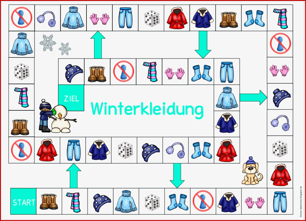 Ideenreise Spielfeld "winterkleidung" Für Daz