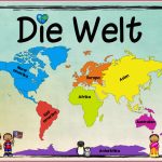 Ideenreise themenplakat "kontinente Die Welt"