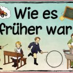 Ideenreise themenplakat "wie Es Früher War"