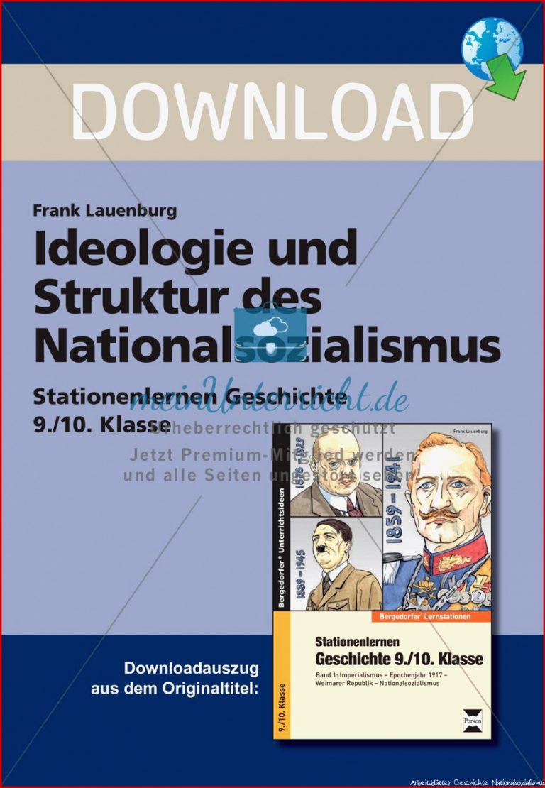 Ideologie und Struktur des Nationalsozialismus