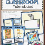 In the Classroom Classroom Furniture Materialpaket