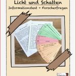 Informationstext Zu Licht Und Schatten