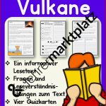 Infotext Mit Übungen Zum Leseverständnis Vulkane