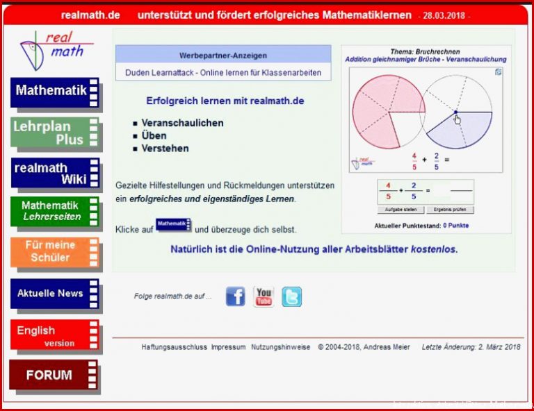 Interaktive dynamische Arbeitsblätter