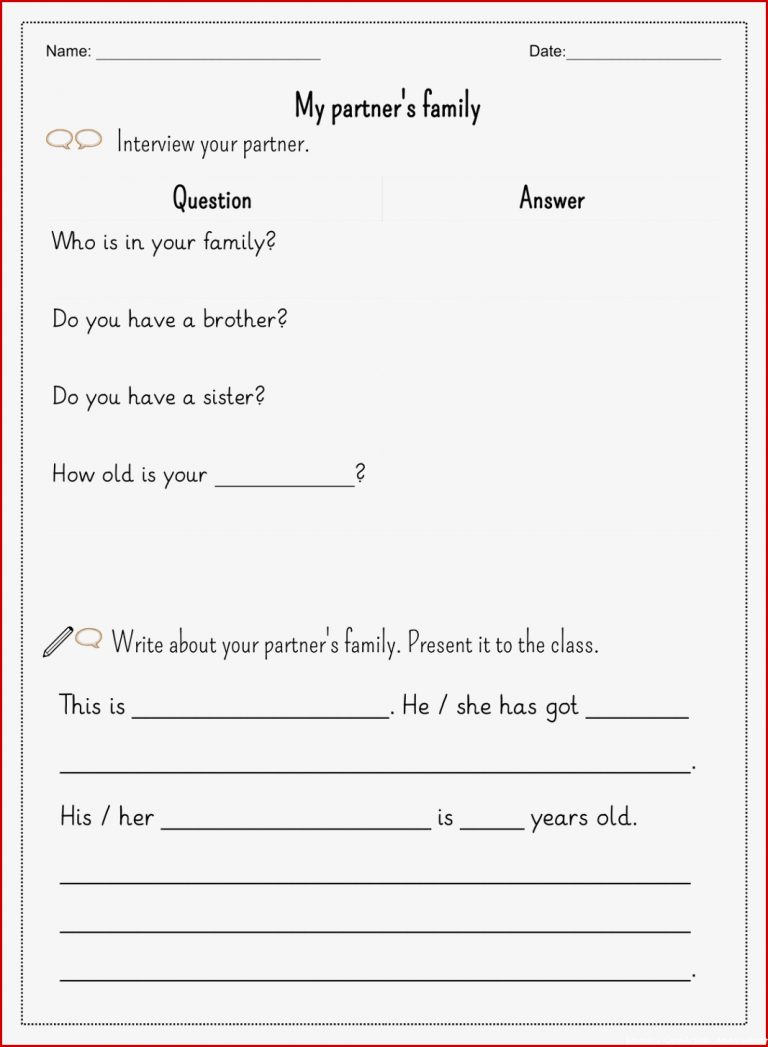 Interview Grundschule Arbeitsblätter Worksheets