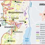 Israel Palästina Karte Entwicklung Palästina Landkarte