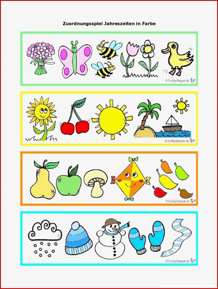 Jahreszeiten Bilder Für Kindergarten kinderbilder