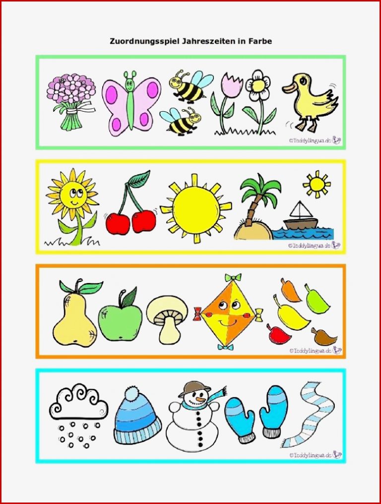 Jahreszeiten Bilder Für Kindergarten Kinderbilder