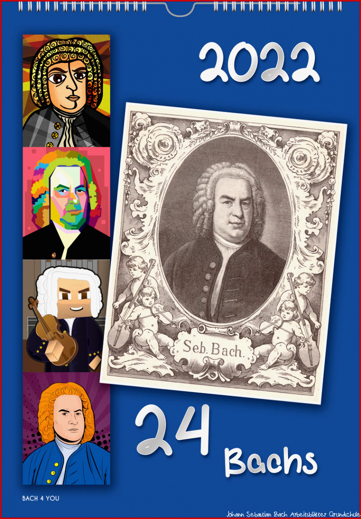 Johann Sebastian Bach for Children – 8 Siblings 20 Children