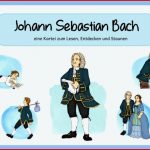 Johann Sebastian Bach Wissenskartei Und Lapbookvorlagen