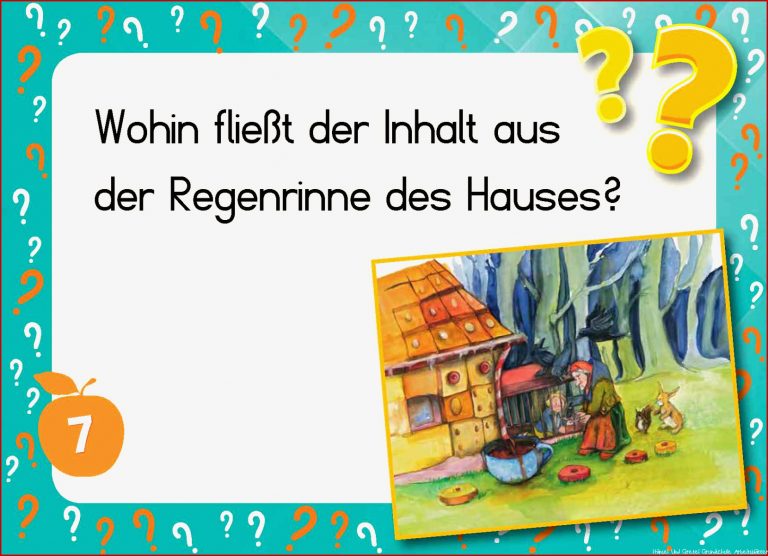 Kami Quiz Märchen Hänsel und Gretel Quizkarten für