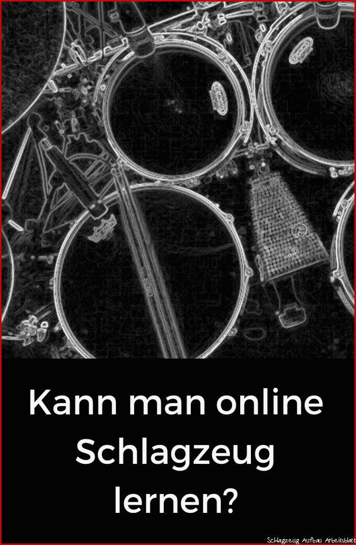 Kann man Schlagzeug online lernen