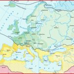 Karte Klimazonen Europa