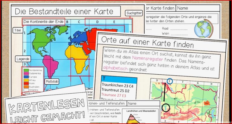 Karten Lesen Grundschule Mark Clifford Schule