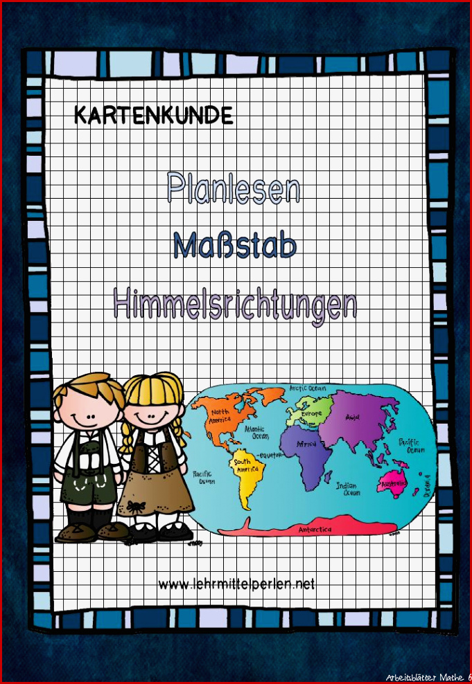 Kartenkunde für 3 4 Klasse