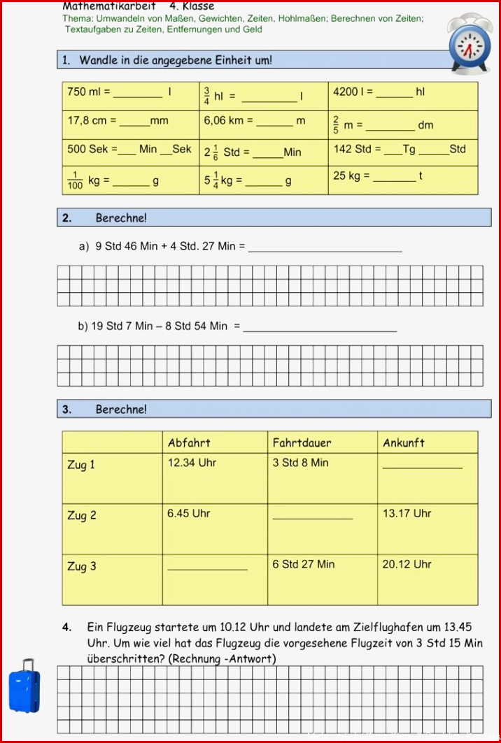 Kilogramm Mathe 3 Klasse Gewichte Arbeitsblätter Kostenlos