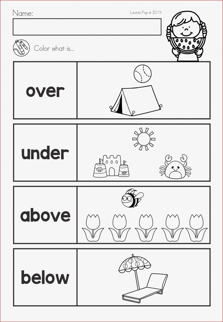 Kindergarten Summer Review Math Literac 54F