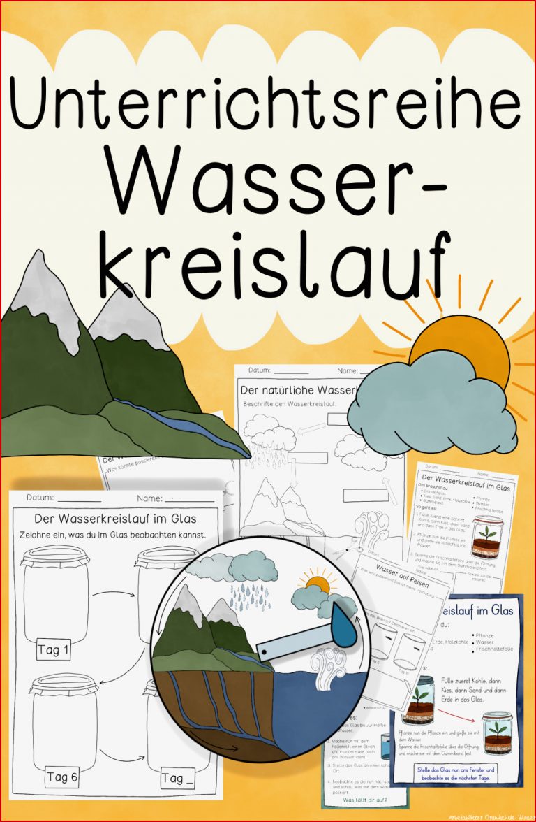 Kläranlage Grundschule Arbeitsblätter Worksheets