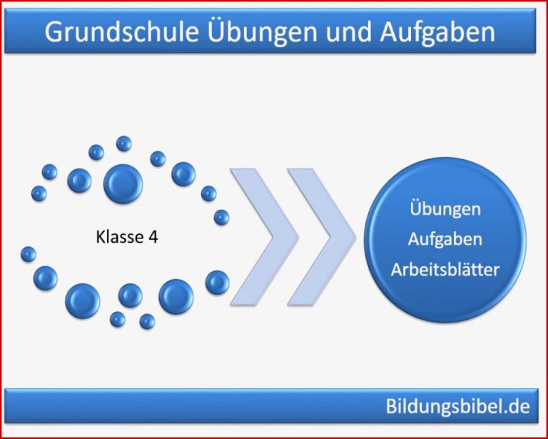 Klasse 4 Grundschule Übungen Aufgaben Arbeitsblätter 4