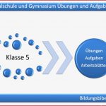 Klasse 5 Realschule Gymnasium Übungen Aufgaben