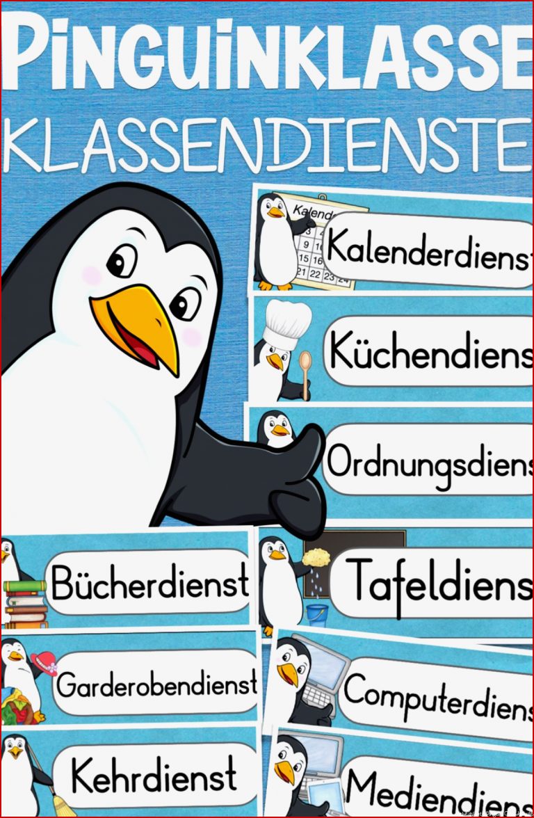 Klassen Nste Pinguin Pinguinklasse