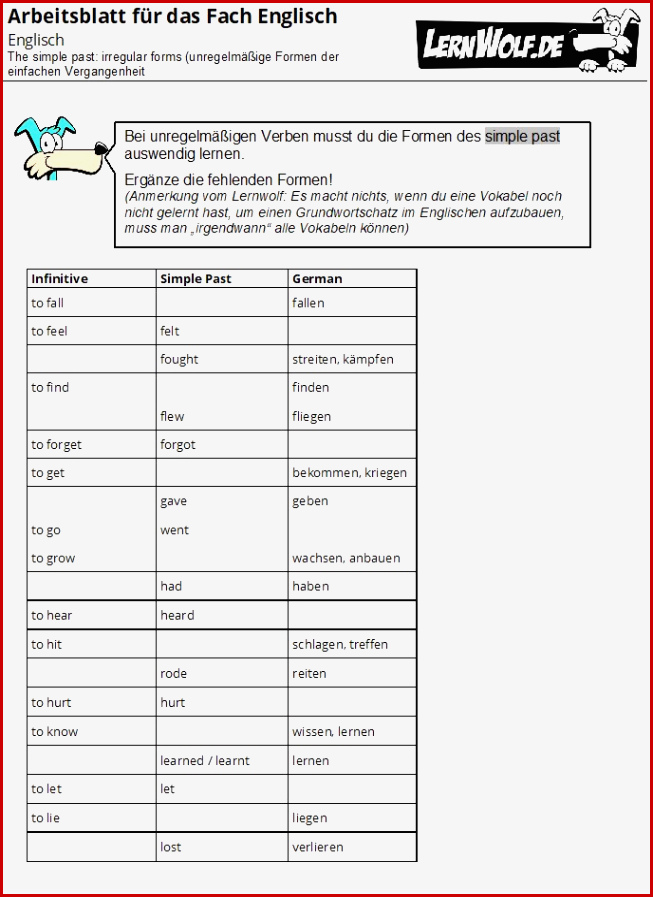 Klassenarbeit Arbeitsblätter Englisch 5 Klasse Gymnasium