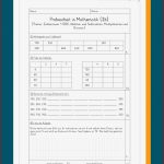 Klassenarbeiten Proben Mathe 3 Klasse