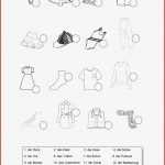 Kleidung Aufgabe Arbeitsblatt Kostenlose Daf