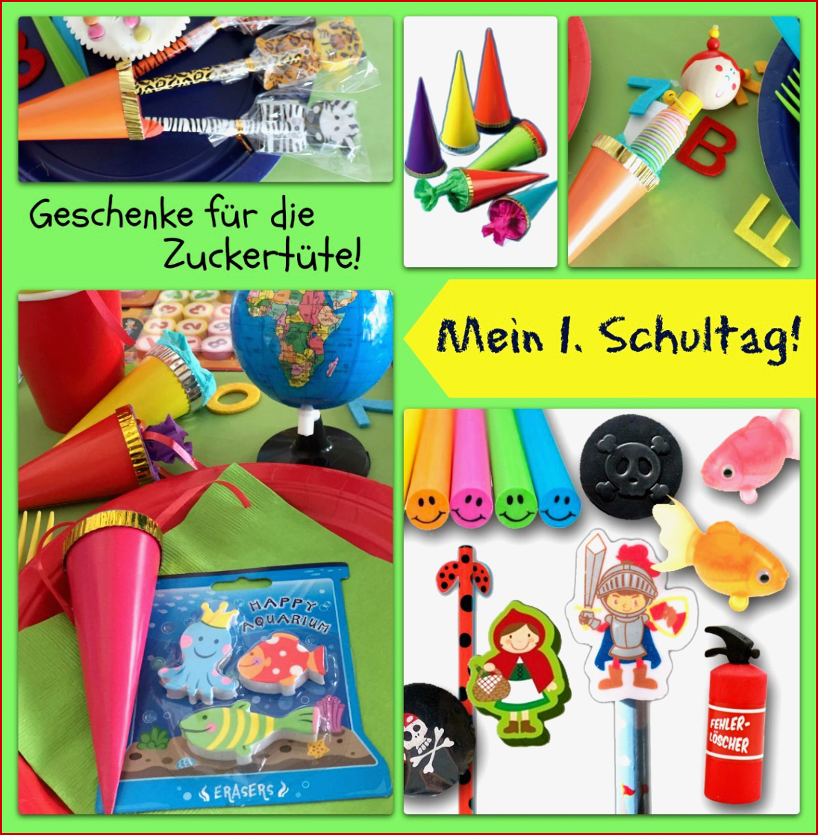 Kleine Geschenke Zum Füllen Der Schultüte