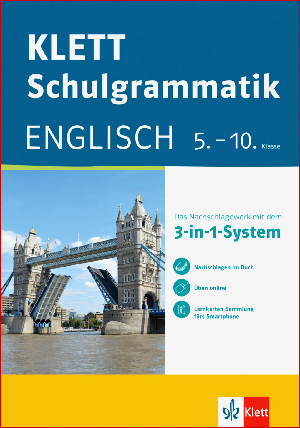 Klett-schulgrammatik - Englisch 5.-10. Klasse Mit Online-Ãbungen Und Mobile Lernkarten