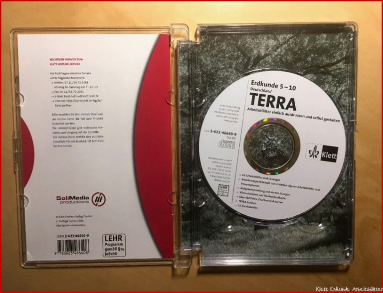 Klett Terra Erdkunde 5 10 Deutschland Arbeitsblätter Dvd