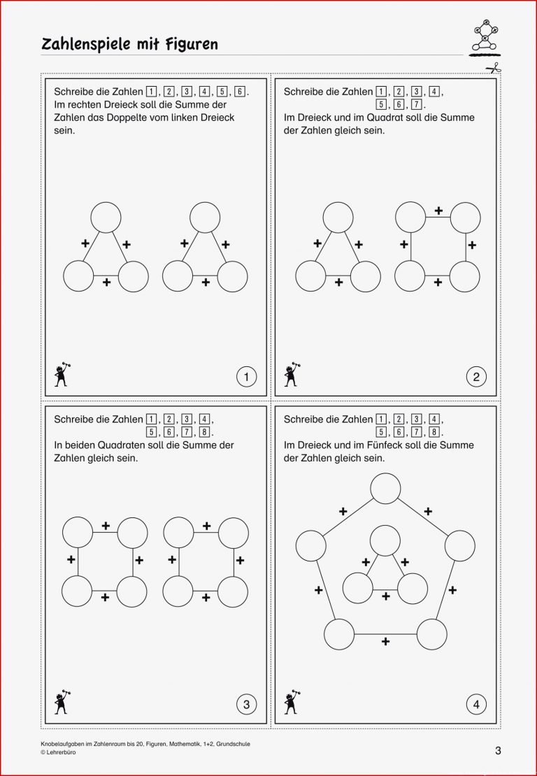 Knobelaufgaben Mathe Klasse 3 Arbeitsblätter Grundschule Heruntergeladen Werden Knobelaufgaben Mathe Klasse 3 Arbeitsblätter Grundschule
