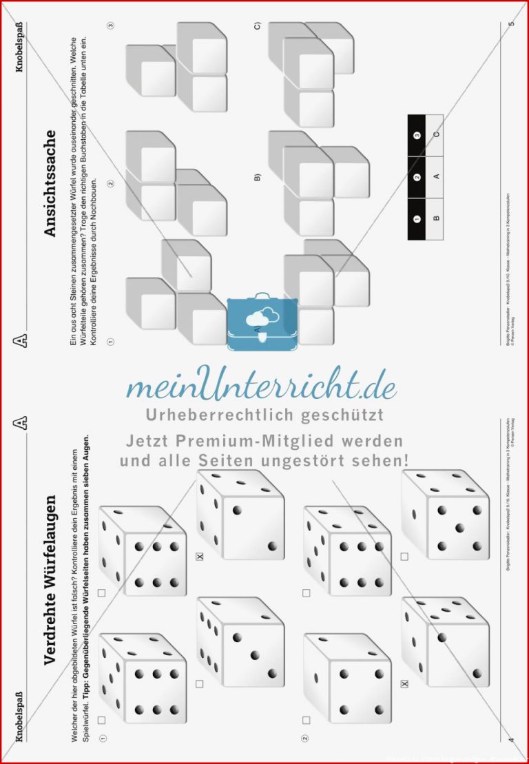 Knobelspaß Meinunterricht