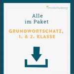 Königspaket Grundwortschatz Deutsch 1 & 2 Klasse